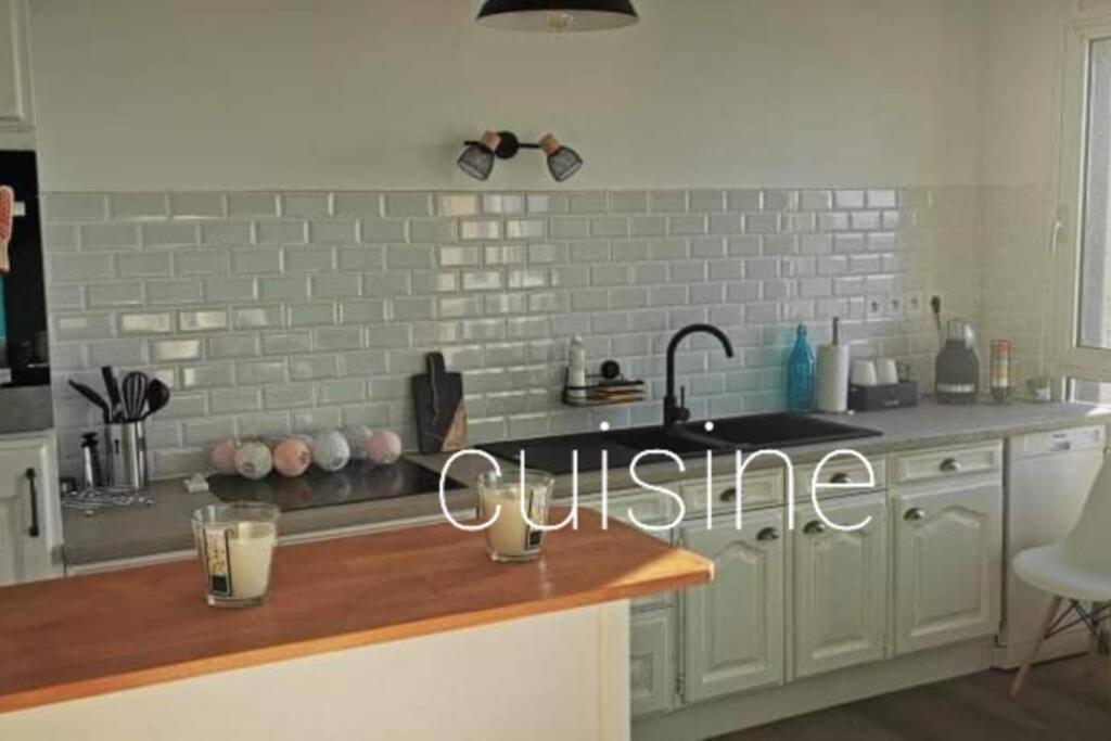Ideal Famille Et Couple , Vue Mer Residence Calme Fécamp Eksteriør bilde